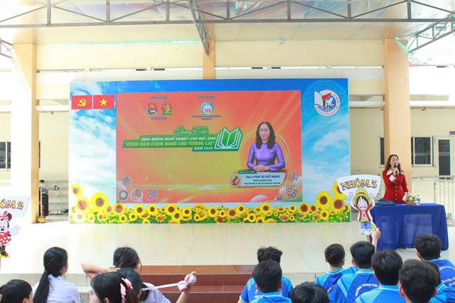 TP. HCM: Phường Đ&ocirc;ng Hưng Thuận tổ chức Chương tr&igrave;nh định hướng nghề nghiệp cho học sinh năm 2026