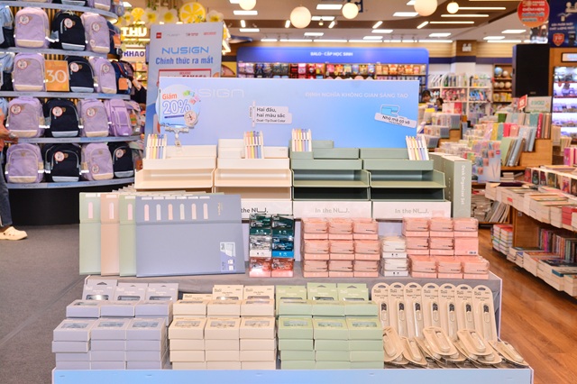 FAHASA hợp t&aacute;c c&ugrave;ng Deli ra mắt thương hiệu  văn ph&ograve;ng phẩm cao cấp Nusign 