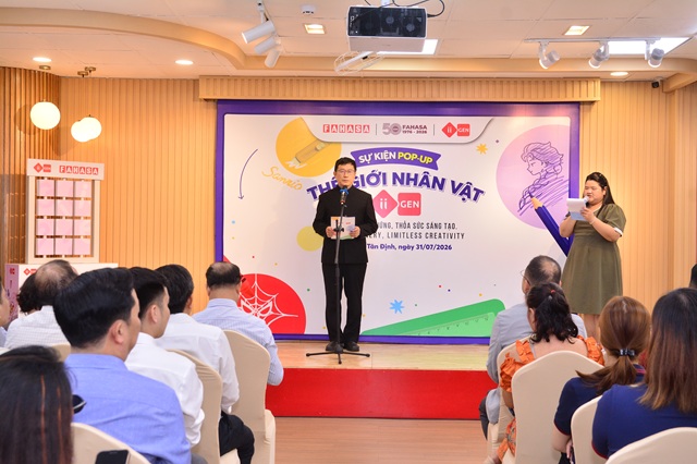 FAHASA phối hợp c&ugrave;ng iiGEN khai mạc Pop-up thế giới nh&acirc;n vật iiGEN