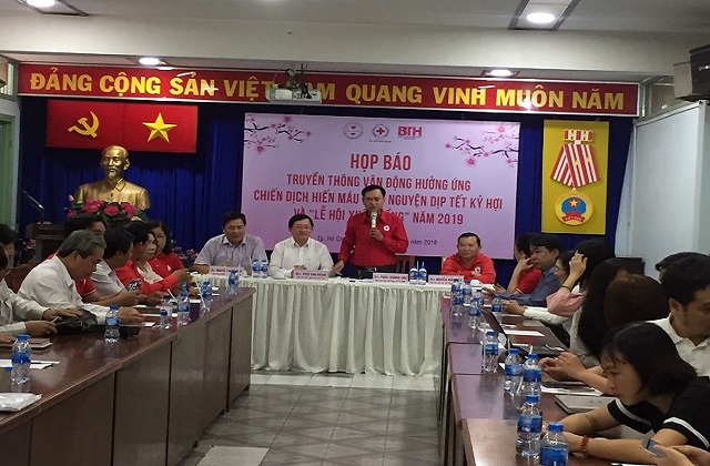 Phát động chiến dịch hiến máu tình nguyện nhân dịp Tết Kỷ Hợi và Lễ Hội Xuân Hồng