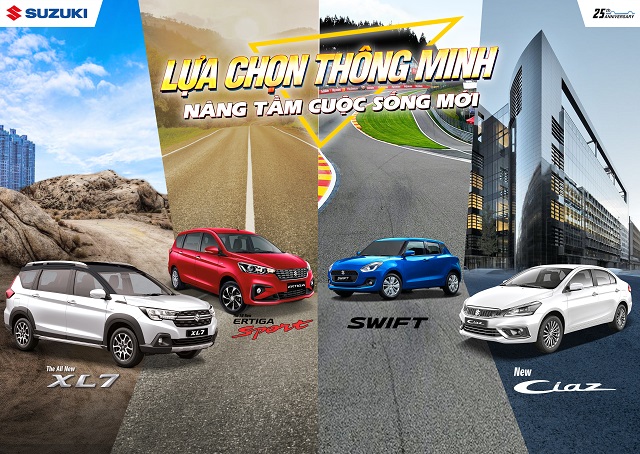 Suzuki- Lựa chọn thông minh nâng tầm cuộc sống mới