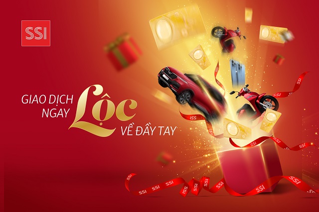 SSI ra mắt ưu đãi cực lớn cho năm 2022” “ Giao dịch ngay- Lộc về tay”