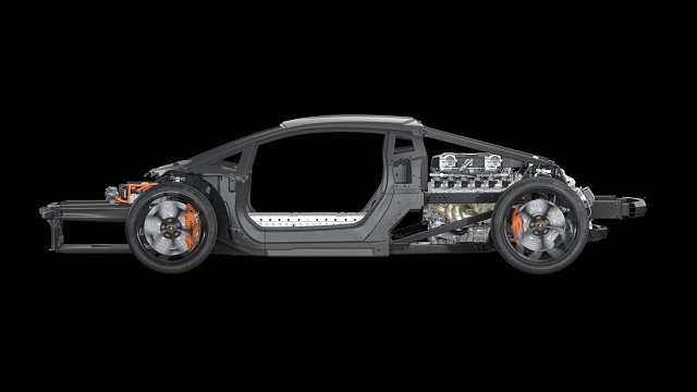 Lamborghini LB744 và sức mạnh đến từ công nghệ khung gầm mới mang trọng lượng tối ưu