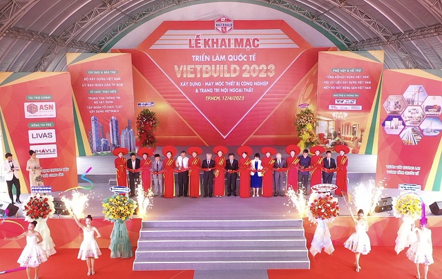 Khai mạc Triển lãm Quốc tế Vietbuild 2023 lần I tại TP.HCM