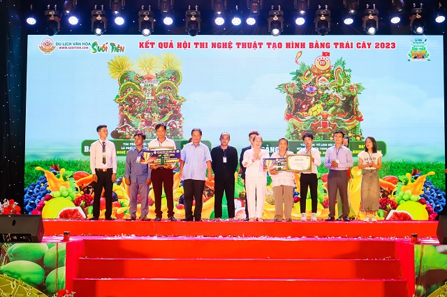 16 tác phẩm xuất sắc nhất  Hội thi nghệ thuật tạo hình bằng trái cây 2023