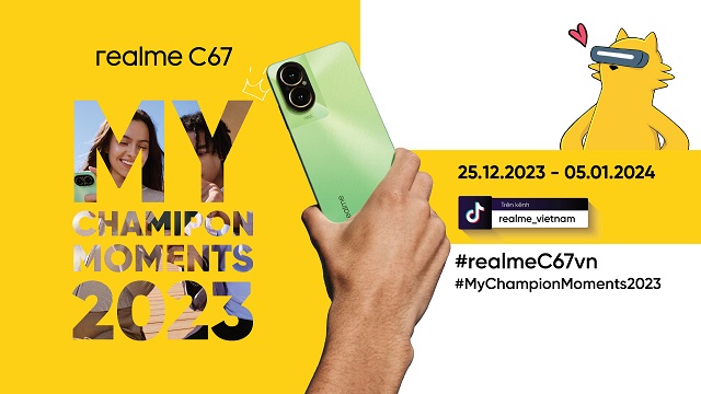 realme chính thức mở bán đặc biệt realme C67 tại Thế Giới Di Động