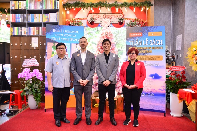 Khai mạc Tuần lễ sách NXB uy tín hàng đầu thế giới Penguin Random House