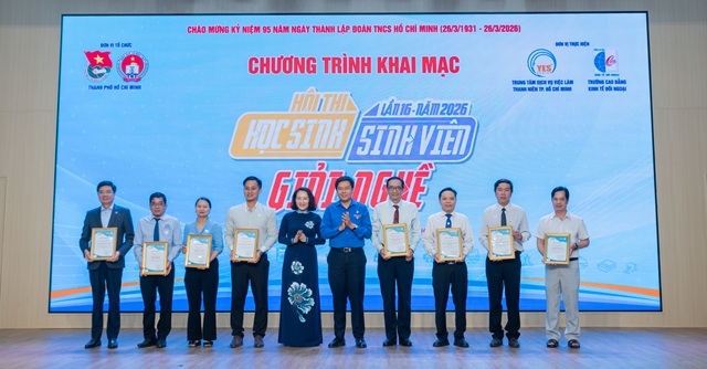Khai mạc Hội thi “Học sinh, sinh viên giỏi nghề” lần thứ 16  năm 2026