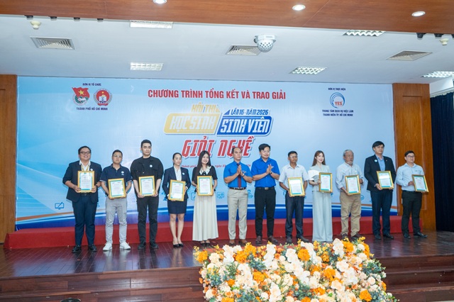 Tổng kết và trao giải Hội thi “Học sinh, sinh viên giỏi nghề”  Lần 16 - Năm 2026