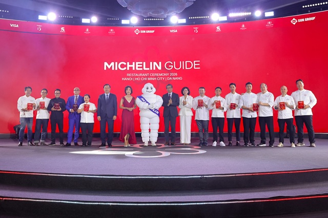 11 nhà hàng ở Việt Nam được gắn sao Michelin trong năm 2026