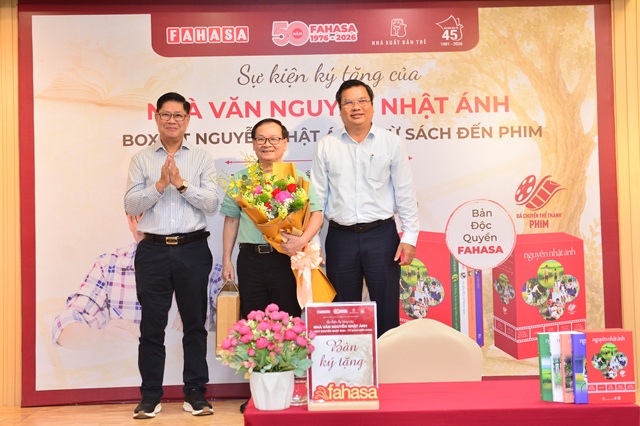 FAHASA giới thiệu boxset “ Nguyễn Nhật Ánh- Từ sách đến phim”