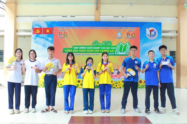 TP. HCM: Phường Đ&ocirc;ng Hưng Thuận tổ chức Chương tr&igrave;nh định hướng nghề nghiệp cho học sinh năm 2026