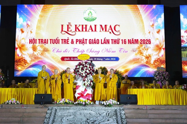 TP. Đồng Nai: Trọng thể khai mạc Hội trại Tuổi trẻ & Phật giáo lần thứ XVI – Thắp sáng niềm tin cho thế hệ trẻ