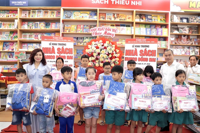 Khai trương nhà sách FABICO Đồng Nai trị giá 7 tỷ đồng